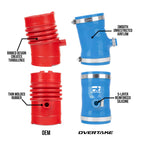 OVERTAKE GR Performance Intake Post MAF Hose Kit - Subaru 2022-2026 BRZ, Toyota 2022-2026 GR86