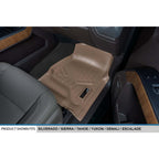 SMARTLINER Custom Fit Floor Liners For Double Cab 2019 Chevrolet Silverado 1500 LD (No OTH)