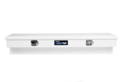 Deezee Universal Tool Box - Hardware Side Mount - White 60In