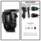 Spyder 2024+ Chevy Silverado 2500HD/3500HD OEM Style Full LED Fog Light w/Universal Switch