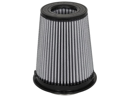 aFe MagnumFLOW Pro DRY S Replacement Air Filter 4in F x 6in B (mt2) x 4-1/2in T (Inv) x 7-1/2in H