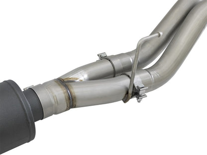 aFe MACH Force-Xp 3in to 3-1/2in 304 SS Cat-Back Exhaust w/Black Tip 17-18 Ford F-150 Raptor V6 3.5L