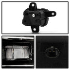 Spyder 23-25 GMC Sierra 1500 OEM Style LED Fog Light w/ Switch - Clear (FL-GS2023-LED-C)