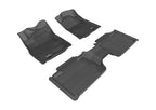 3D MAXpider 12-15 Toyota Tacoma Access Cab Kagu Black Full Set W/STORAGE BOX