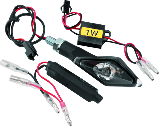 BikeMaster LED Alienangle Pair - Black