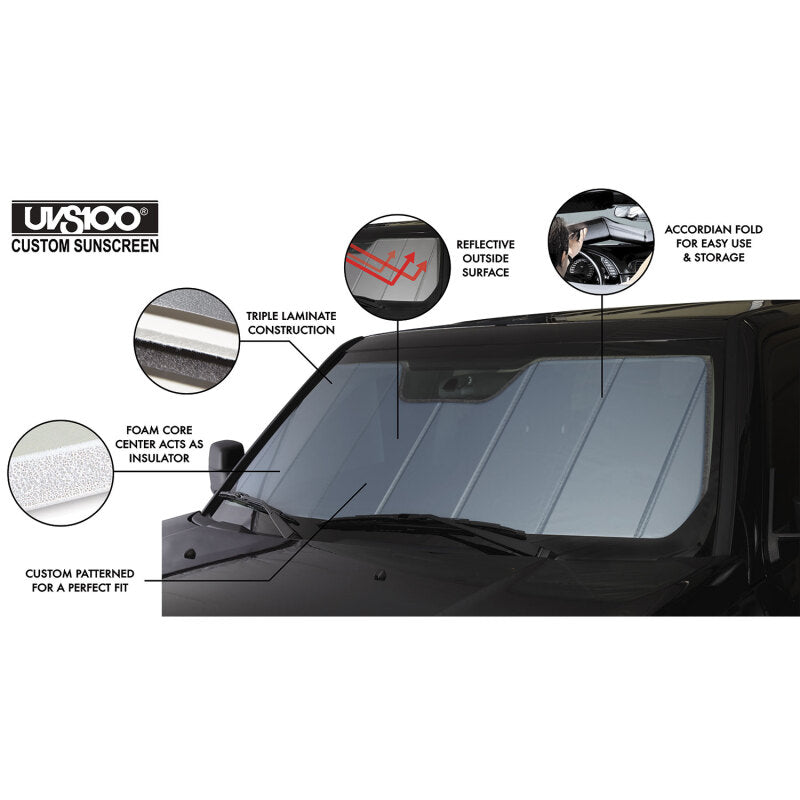Covercraft 25-26 Ford Explorer UVS100 Custom Sunscreen - Blue