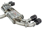 Invidia 2022+ Volkswagen Golf R MK8 76mm R400 Valved Cat Back Exhaust Straight Cut Black Tips