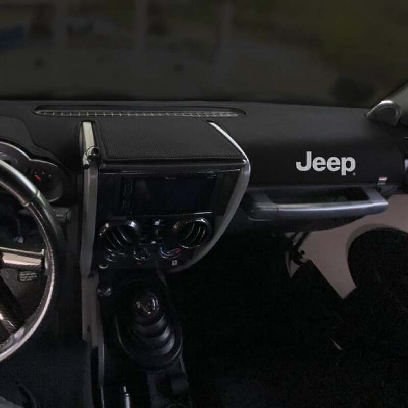 Covercraft 11-21 Jeep Grand Cherokee w/o Speaker Limited Edition Custom Dash Cover with Jeep Logo