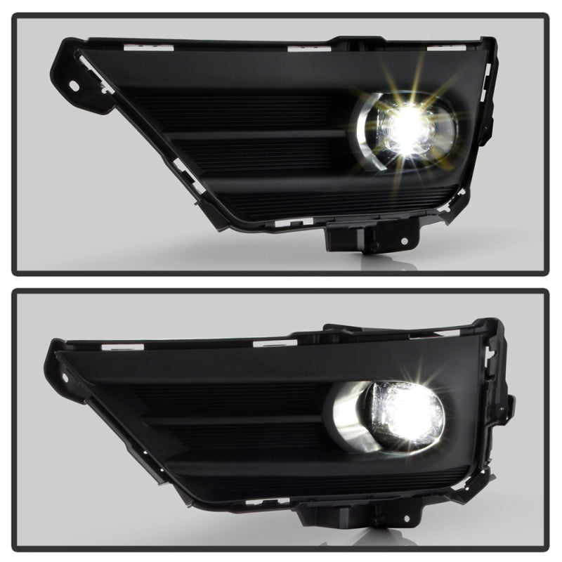 Spyder 20-22 Honda CRV (Excl Hybrid) OEM Full LED Fog Lights w/Switch - Clear (FL-HCRV20-LED-C)