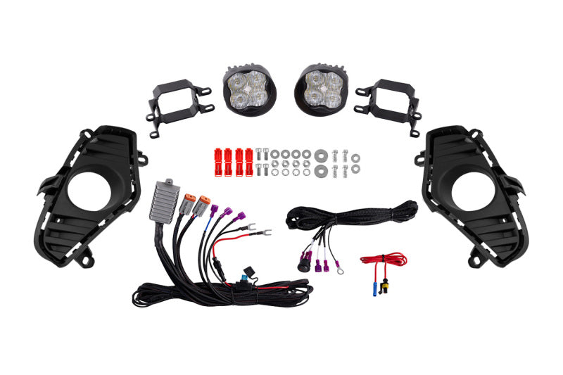 Diode Dynamics 19-22 Toyota RAV4 SS3 Add-On Fog Lamp Kit - White Max