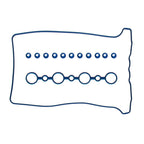 Fel-Pro Saturn SL2 VS 50454 R Engine Valve Cover Gasket Set