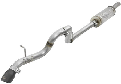 aFe MACH Force-Xp 2.5in 409SS Catback High-Tuck Exhaust 18-21 Jeep (JL) 3.6L 4-Door - Black Tip