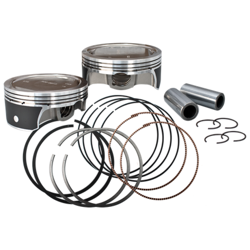 S&S Cycle 2007+ BT 4-1/8in DD Piston Set - .030in