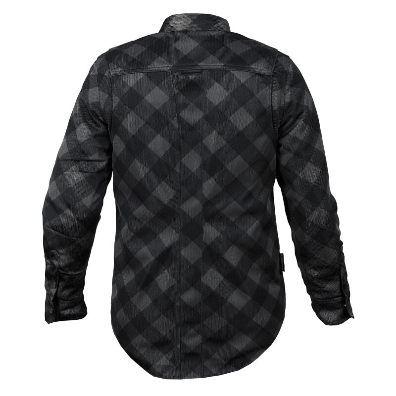 Speed and Strength Cross My Heart Moto Shirt Womens Black - XS