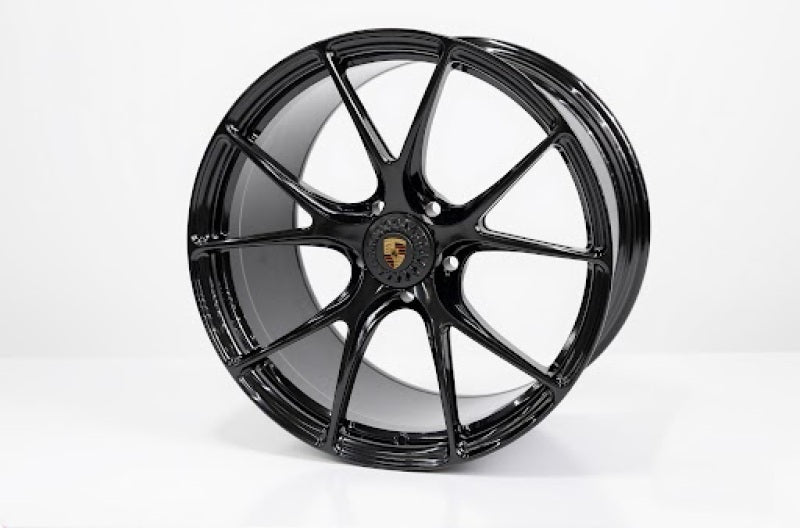 Vossen X Champion RS74 21X12 / ET56 / 5X130 / Gloss Black Wheel / 911 C4 C4S 991.2 Mid Body - Rear
