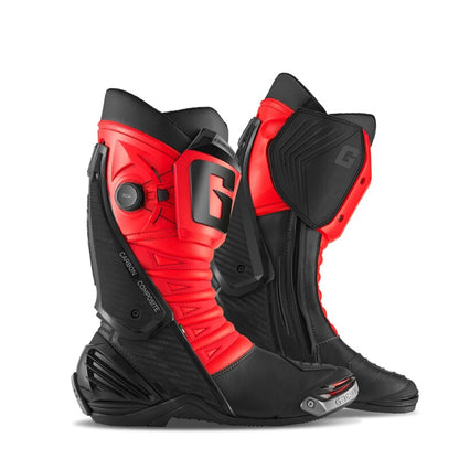 Gaerne GP1 LS Boot Black/Fluorescent Red Size - 11