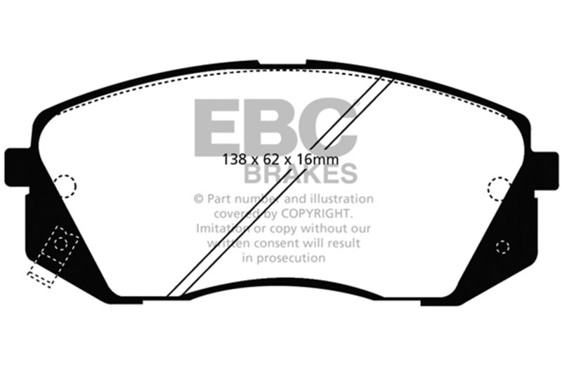 EBC S13 Brake Pad and Rotor Kit