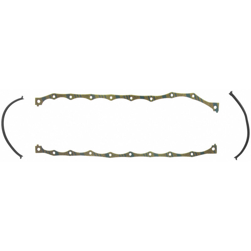 Fel-Pro Lincoln Mark V OS 30227 C Engine Oil Pan Gasket Set Blue Stripe cork-rubber