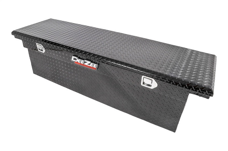 Deezee Universal Tool Box - Red Crossover - Single Lid Black BT (Deep Low)