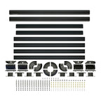 Westin EXP Roof Rack for Full Size EXP Truck Cap (RACK ONLY - NO CAP) 50x58in. - Tex. Blk