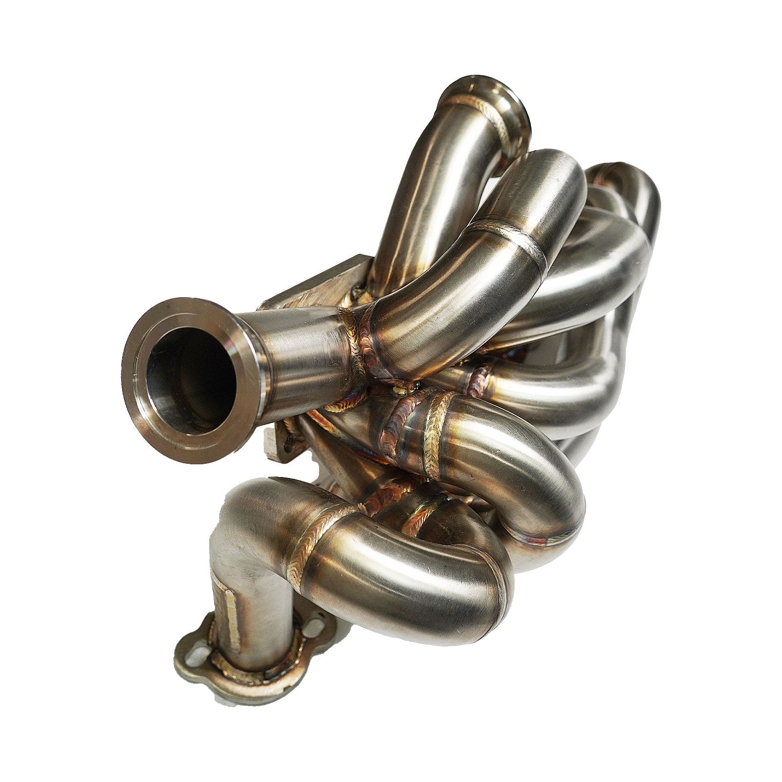 RB20 RB25 RB26 DET T4 Top Mount Turbo Manifold For Nissan GTR 44mm Twin Scroll - Bull Boost Performance