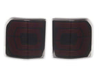 Raxiom 20-26 Jeep Gladiator JT Low Profile LED Tail Lights- Black Housing- Smoked Lens