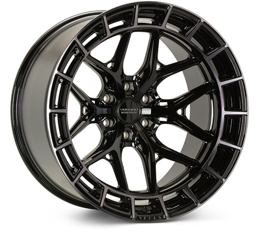 Vossen HFX-1 20x9.5 / 6x139.7 / +15 / 106.1 CB / Deep - Tinted Gloss Black Wheel