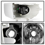 Spyder 07-14 Toyota FJ Cruiser OEM Style Fog Lights w/ Switch - Clear F-TFJ07-C