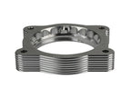 aFe 02-09 Chevrolet Trailblazer/ 02-09 GMC Envoy L6 4.2L Silver Bullet Throttle Body Spacer - Silver