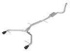 aFe 17-19 Audi A4 (B9) MACH Force-Xp 3in to 2.5in 304 SS Cat-Back Exhaust System-Dual SS Tips