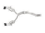 aFe 18-20 Audi RS5 Coupe MACH Force-Xp 3in to 2.5in 304 SS Axle-Back Exhaust System-Quad Carbon Tips