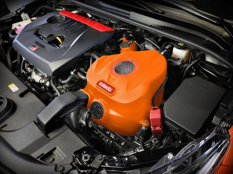 aFe 2023+ Toyota GR Corolla Takeda Momentum Cold Air Intake System Orange w/ Pro DRY S Filter