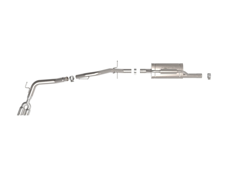 aFe 2024+ Ford Ranger L4-2.3L (t) Vulcan Series 2.5in to 3in Cat-Back Exhaust w/ Polished Tip