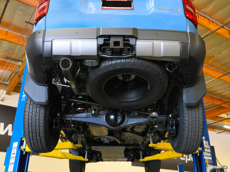 aFe 24-25 Toyota Land Cruiser 2-1/2in to 3in 304 SS Cat-Back Exhaust System w/ Black Tip