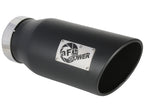 aFe ATLAS 5in Alum Steel DPF-Back Exhaust System w/Black Tip 19-20 Ram Diesel Trucks L6-6.7L (td)