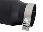 aFe Diesel Exhaust Tip Bolt On Black 4in Inlet x 5in Outlet x 15in