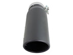 aFe Diesel Exhaust Tip Bolt On Black 4in Inlet x 5in Outlet x 15in