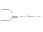 aFe Gemini XV 3in 304 SS Cat-Back Exhaust w/ Cutout 19-21 GM Silverado/Sierra 1500 V8- w/ Black Tips