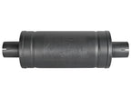 aFe MACH Force-Xp 409 SS Muffler w/ Black finish 2-1/2in Inlet & Outlet 14in x 16in Diameter