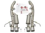 aFe MACHForce XP 3in-2 1/2in Axle Back 304SS Exhaust w/ Polished Tips 14-17 Chevy Corvette V8-6.2L