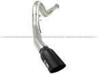 aFe MACHForce XP 5in DPF-Back Stainless Steel Exhaust , Blk, Ford Diesel Trucks 11-14 V8-6.7L td