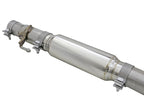 aFe Takeda 3in 304 Stainless Steel Mid-Pipe 17-18 Hyundai Elantra Sport I4 1.6L (t)