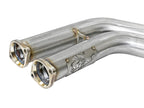 aFe Twisted Steel HDR X-Pipe SS-304 01-06 BMW M3 3.2L S54