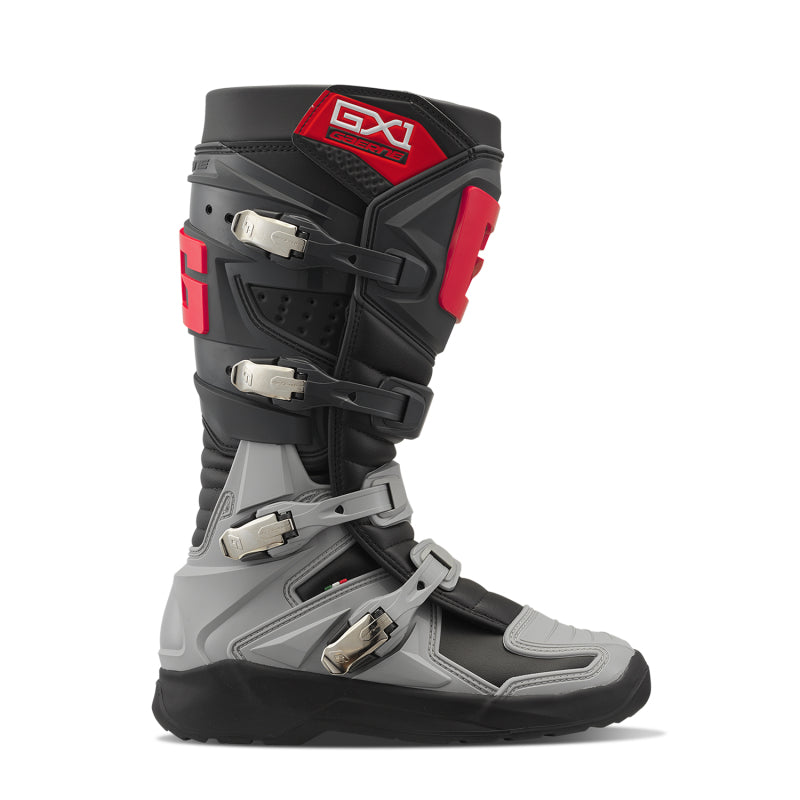 Gaerne GX1 EVO Boot Anthracite/Grey/Red Size - 9