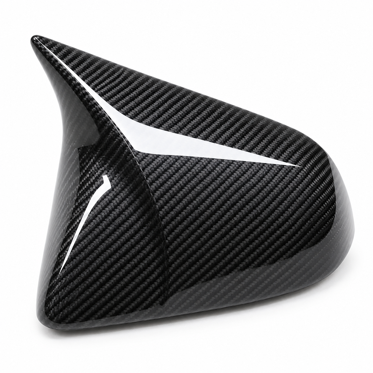 M Style Carbon Fiber Mirror Caps for Ford Mustang by Stratec Systems