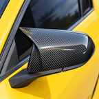 M Style Carbon Fiber Mirror Caps for Ford Mustang by Stratec Systems