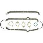 Fel-Pro OS 5197 C-3 Engine Oil Pan Gasket Set Blue Stripe cork-rubber