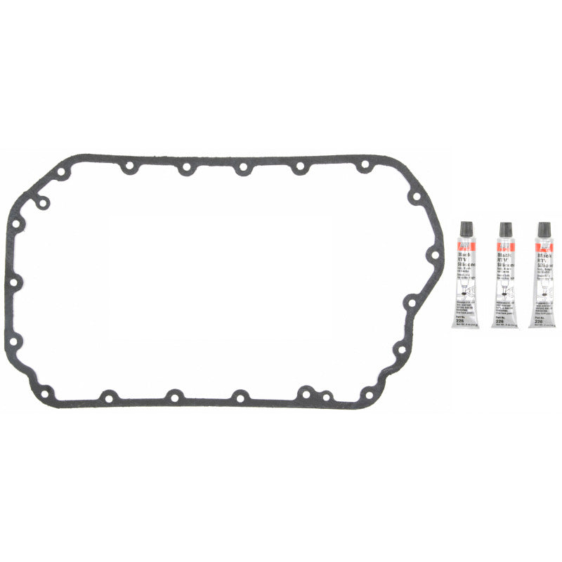 Fel-Pro Volkswagen Passat OS 30779 Engine Oil Pan Gasket Set High-Temperature Rubber-Coated Fiber