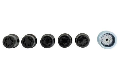 Ford Racing M12X1.5 Black Security Lug Nut - Set of 5