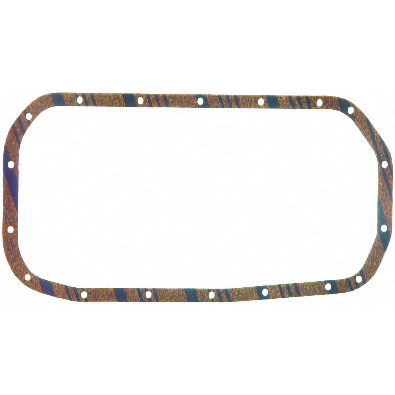 Fel-Pro Hyundai Excel OS 30414 C Engine Oil Pan Gasket Set Blue Stripe cork-rubber